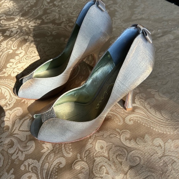 🌟NINA Dressy Sparkly Heels Size 8M - Picture 4 of 9